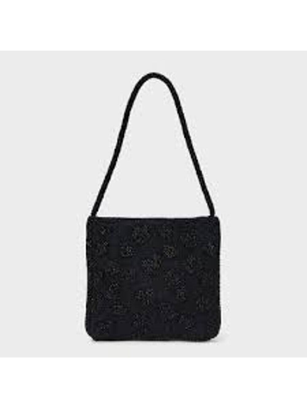 A New Day NWT Beaded Heart Flat Shoulder Bag